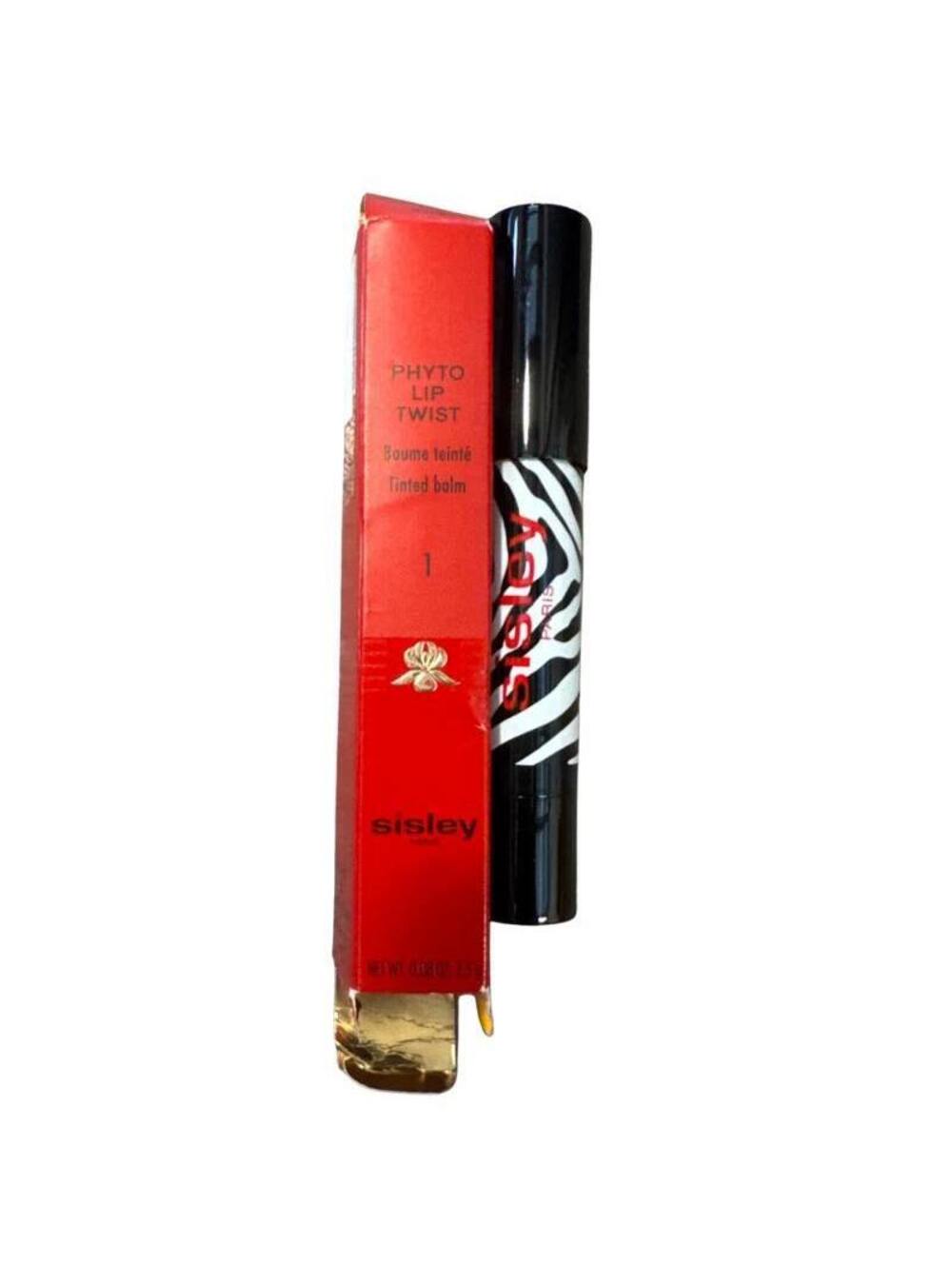 Sisley Paris Phyto-Lip Twist #1 Nude Lipstick Balm Jumbo Pencil Damaged Box